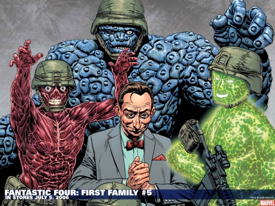Fantastic Four: First Family (2006) #5 Wallpaper