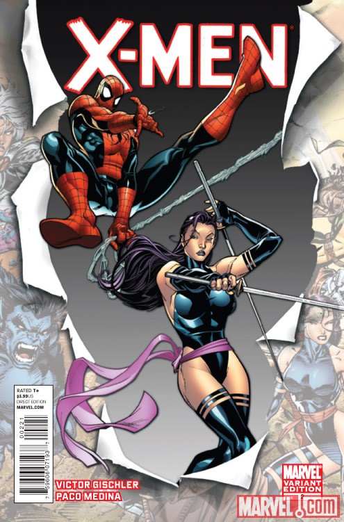 X-Men #2 variant cover by Paco Medina