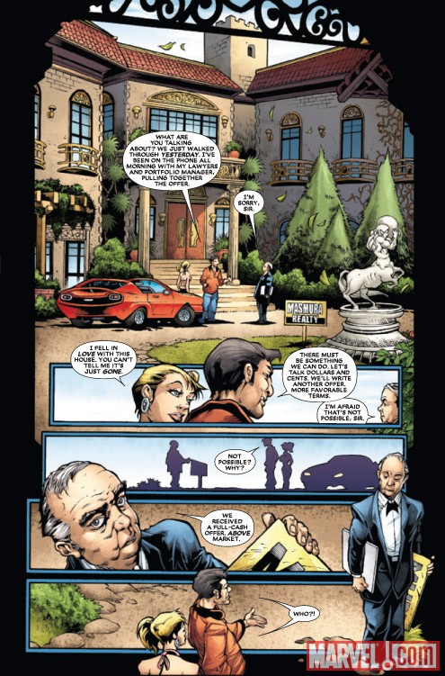Shadowland: Moon Knight #1 preview art by Bong Dazo