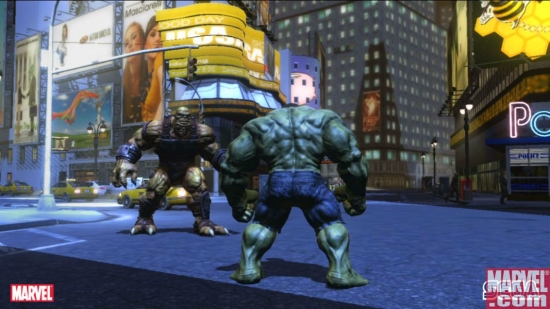 Hulk preps for battle
