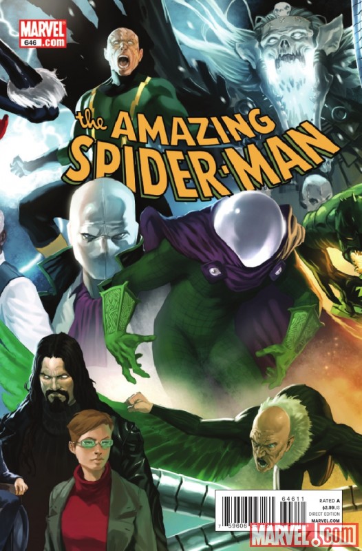 Image Featuring Chameleon, Electro, Mysterio, Vulture (Adrian Toomes)