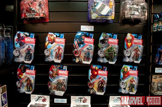 Marvel Universe action figures from Hasbro at Toy Fair 2011
