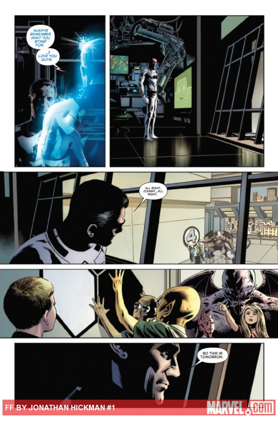 FF #1 preview art by Steve Epting