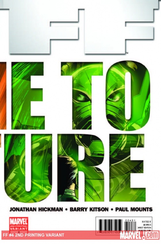 FF (2011) #4 (2nd Printing Variant)