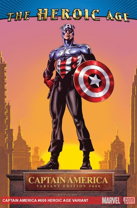 Captain America (2004) #606, HEROIC AGE VARIANT