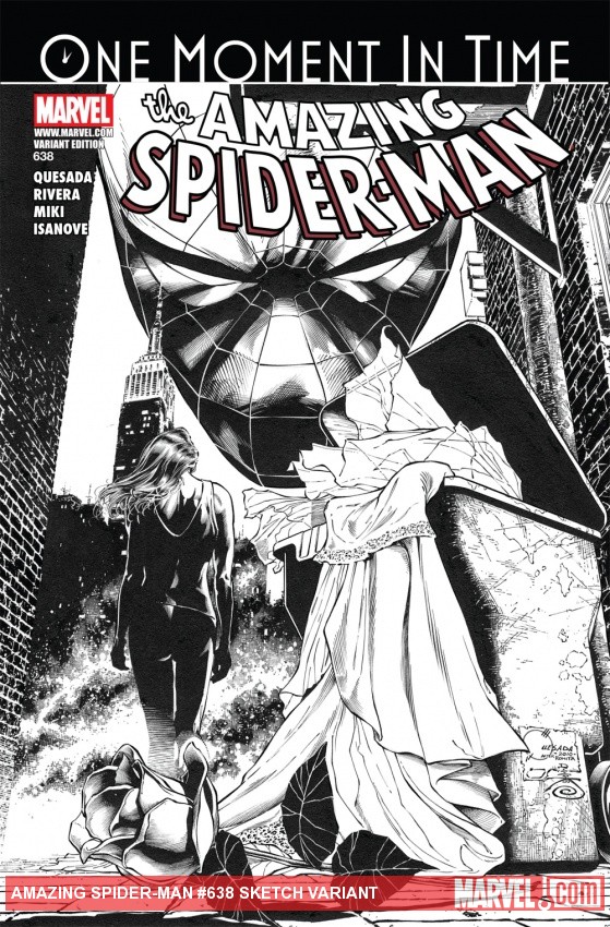 Amazing Spider-Man (1999) #638 (SKETCH VARIANT)