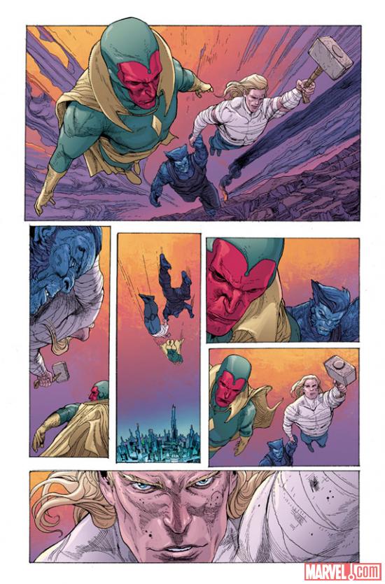Secret Avengers #27 preview by Renato Guedes