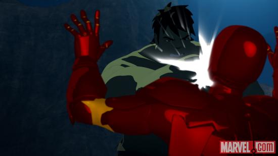 Screenshot from Iron Man: Armored Adventures Season 2, Ep. 22