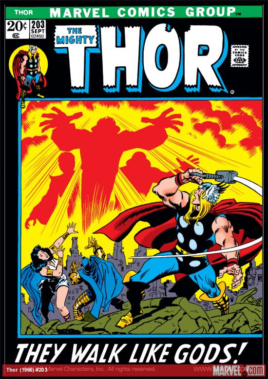 Thor (1966) #203 Cover