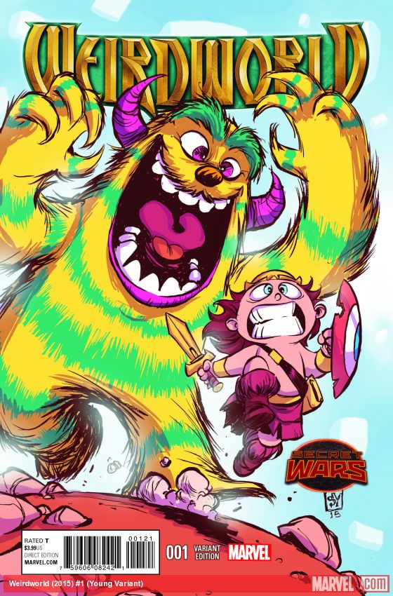 Weirdworld (2015) #1 (Young Variant)