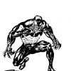 Venom sketch by SIEGE: EMBEDDED artist Chris Samnee