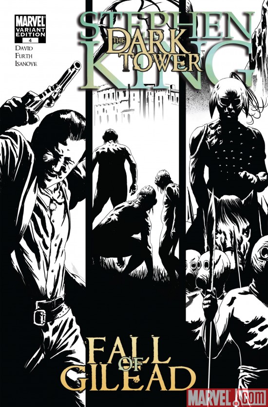 Dark Tower: The Fall of Gilead (2009) #4 (SKETCH VARIANT)