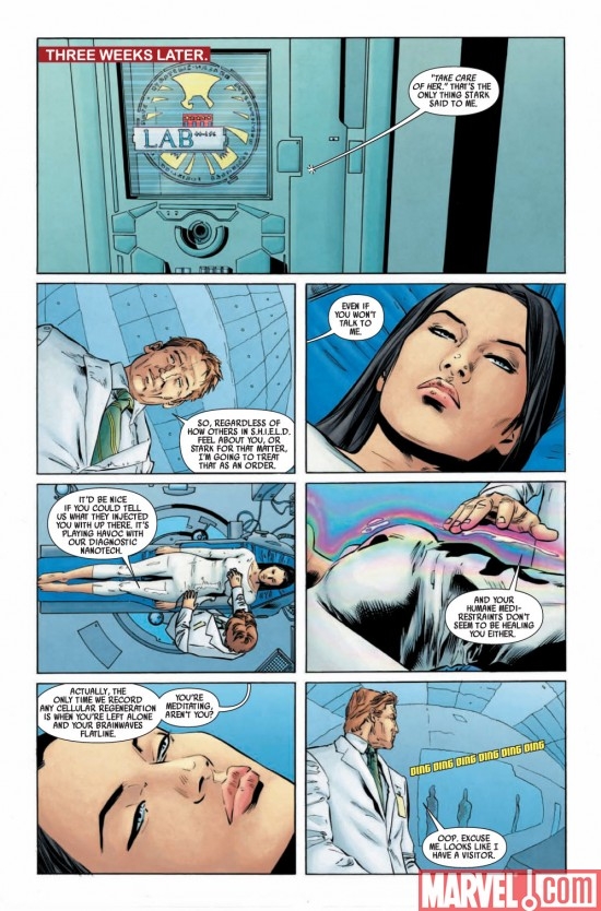 DARK REIGN: ELEKTRA # 1 preview page 5