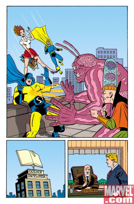 THE AGE OF THE SENTRY #1 Interior Art