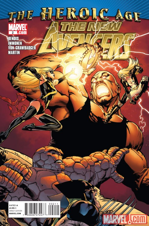 NEW AVENGERS #2 cover by Stuart Immonen
