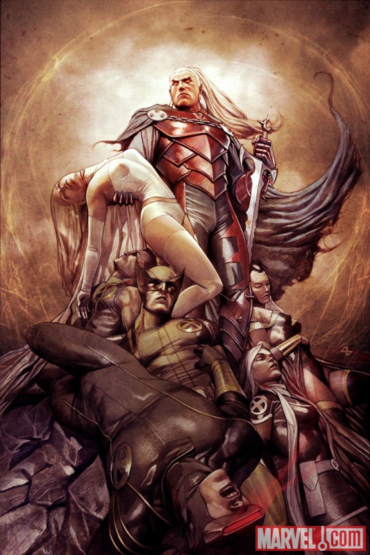 X-MEN #3 cover by Adi Granov