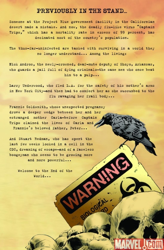 THE STAND: AMERICAN NIGHTMARES #1 Interior Art