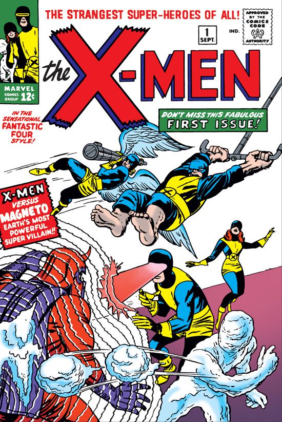 xmen series comic book cover