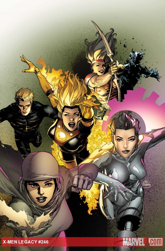 X-Men Legacy #246 cover by Leinil Francis Yu