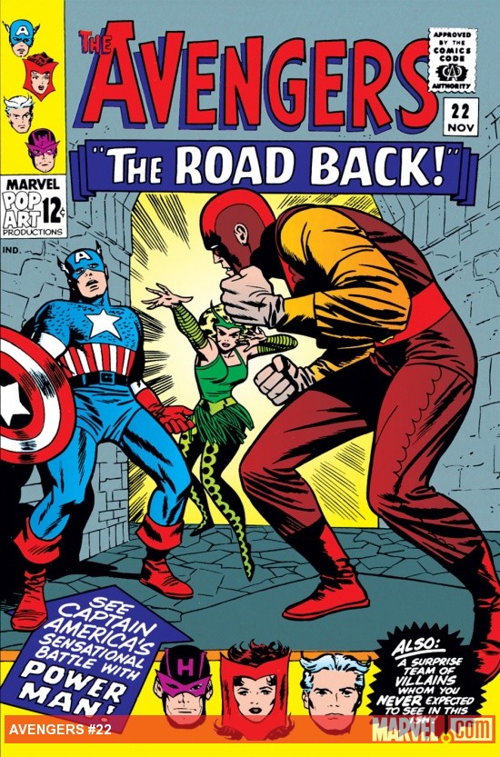 Avengers (1963) #22 cover