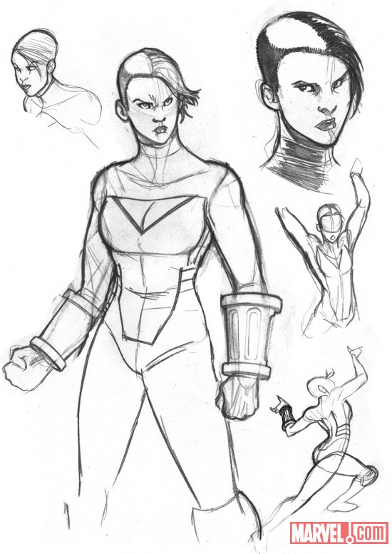 Frenzy sketch by David Baldeon