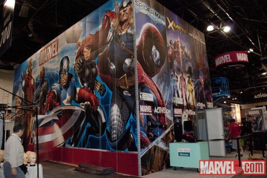 New York Comic Con 2011: Marvel Booth