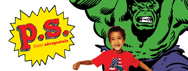 Marvel Super Heroes Fly w P.S. From A�ropostale