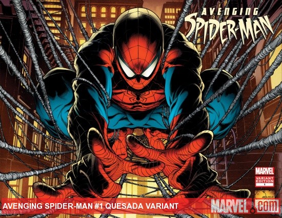 Avenging Spider-Man (2011) #1, Quesada Variant