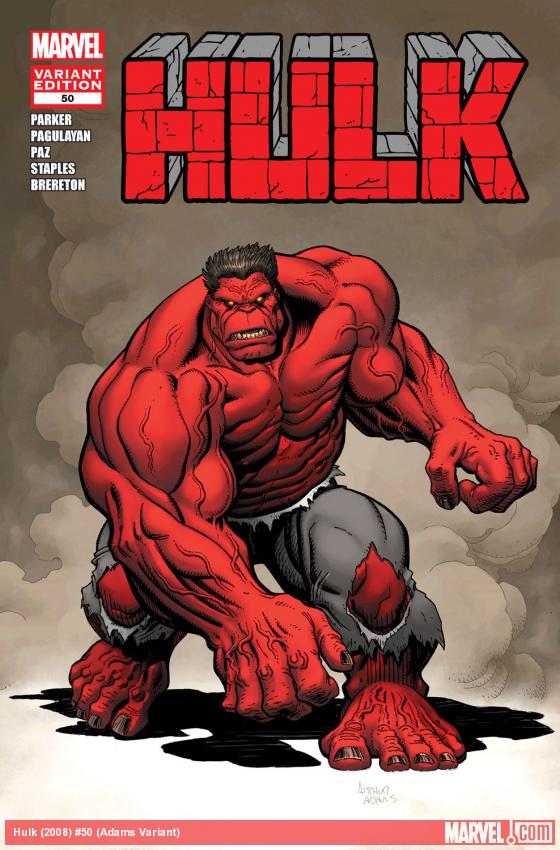 Hulk (2008) #50 (Adams Variant)