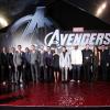 The cast of the Avengers at the world premiere