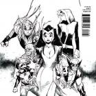 UNCANNY AVENGERS 1 COPIEL SKETCH VARIANT (NOW, WITH DIGITAL CODE)
