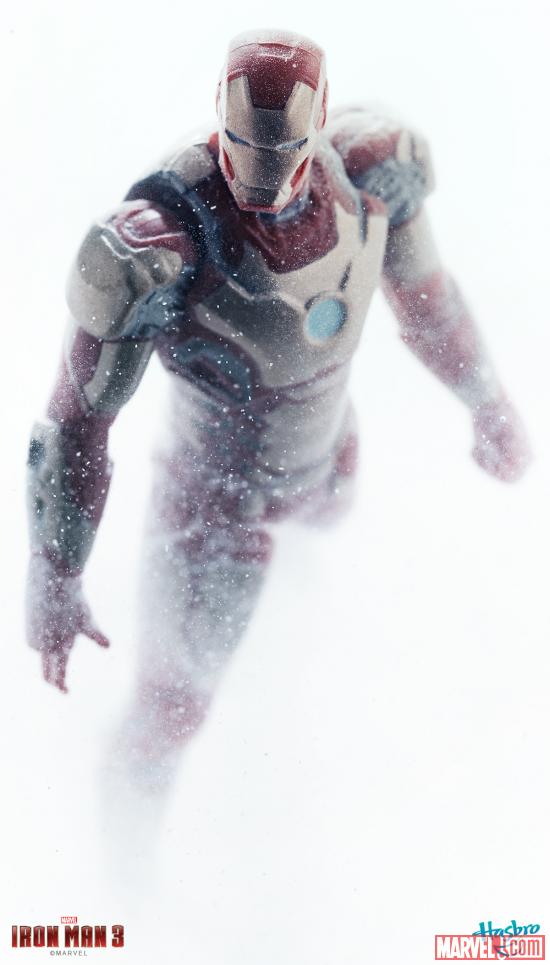 Iron Man action figure from Hasbro's Iron Man 3 Assemblers line