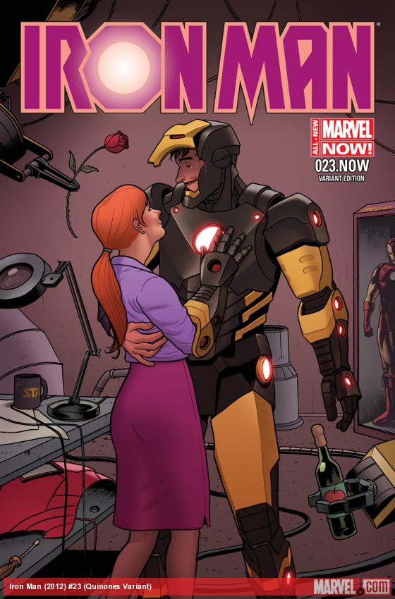 Iron Man (2012) #23 (Quinones Variant)