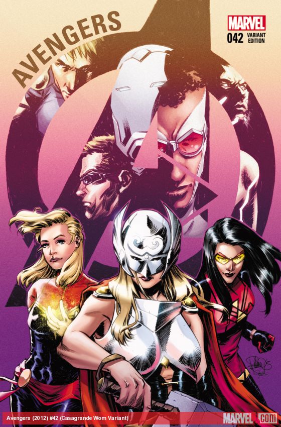 Avengers (2012) #42 (Casagrande Wom Variant)