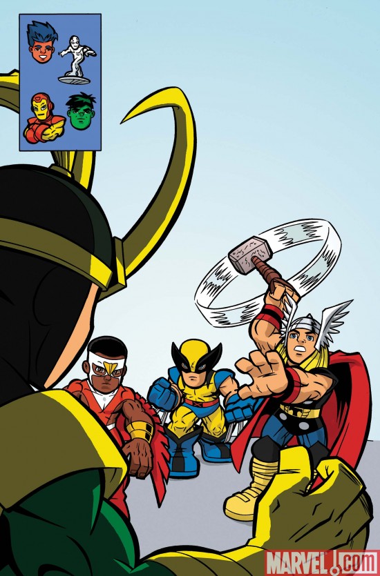 Super Hero Squad: Hero Up! One-Shot (2009) #1 (HEROES (50/50 COVER))