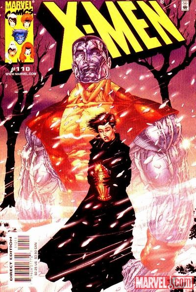 X-MEN #110 cover by Ian Churchill