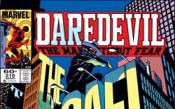 DAREDEVIL #216 COVER