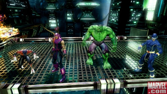 Image Featuring Hulk, Nightcrawler, Cyclops