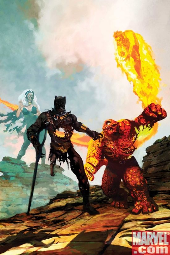 Black Panther and Marvel Zombies