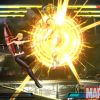 Screenshot of Wolverine and Trish from ''Marvel vs. Capcom 3''