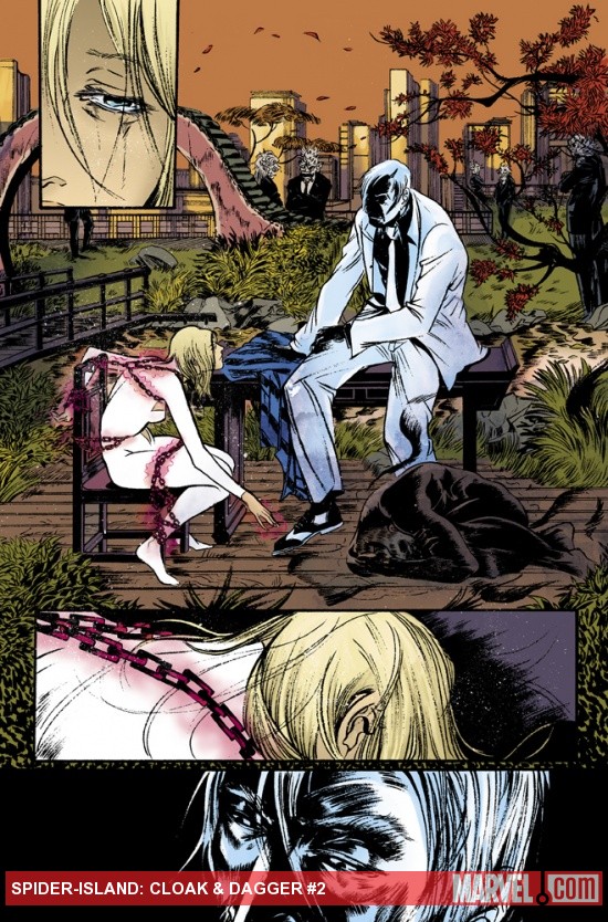 Spider-Island: Cloak & Dagger #2 preview art by Emma Rios
