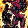 Red She-Hulk vs Wolverine by Ian Churchill