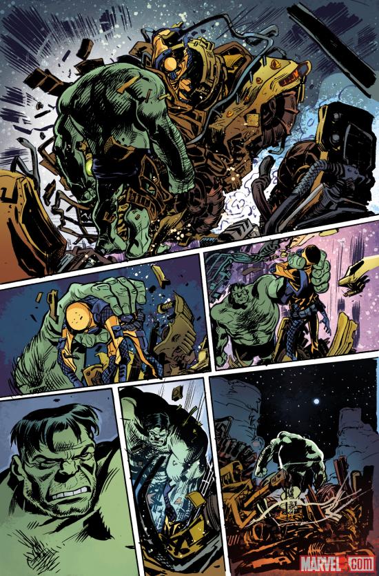 Hulk: Season One preview art by Tom Fowler