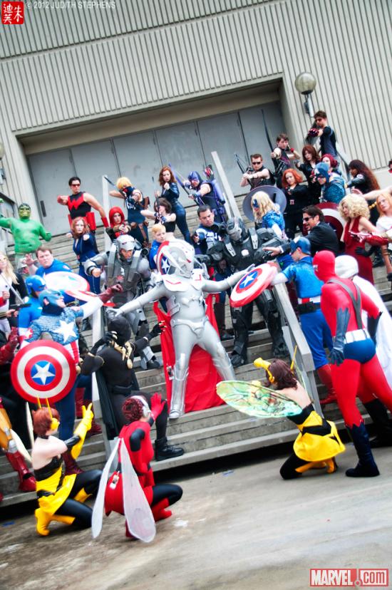 Dragon*Con 2012: Marvel Universe Costume Gathering