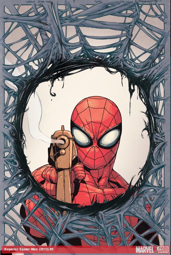 Superior Spider-Man #5 cover by Giuseppe Camuncoli