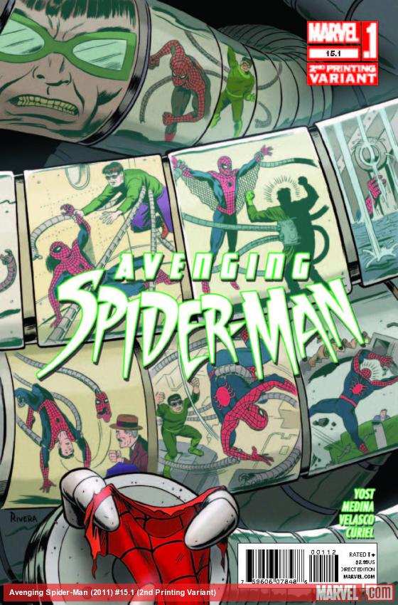 Avenging Spider-Man (2011) #15.1 (2nd Printing Variant)