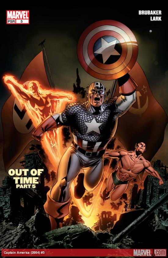 Cover: Captain America (2004) #5 of 8 - Out of Time