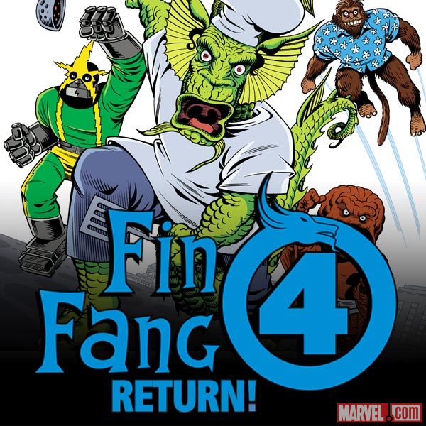 Fin Fang Four Digital Comic (2008 - 2009)