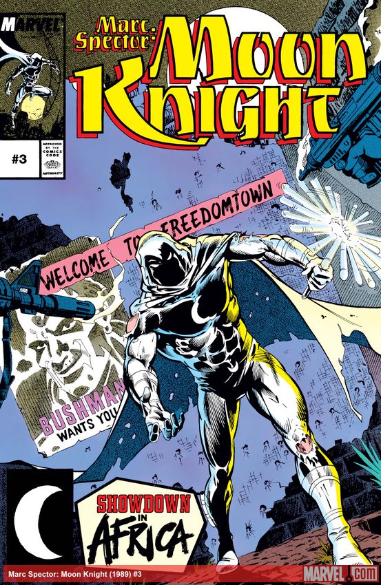 Marc Spector: Moon Knight (1989) #3