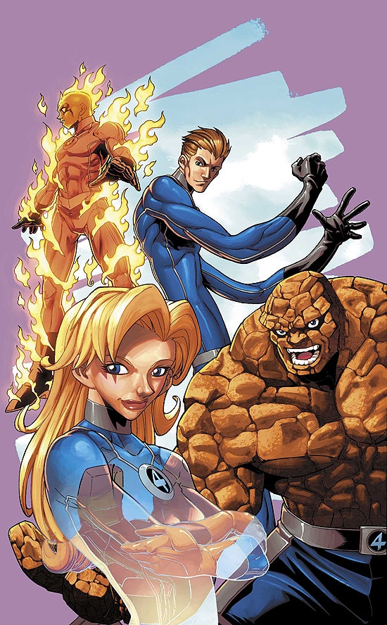 MARVEL AGE FANTASTIC FOUR (2006) #9 COVER